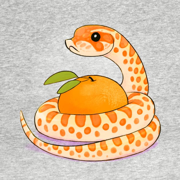 Orange Creamsicle Hognose Snake by Kylah0h